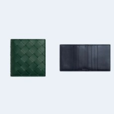 보테가 베네타 인트레치아토 슬림 폴더 지갑